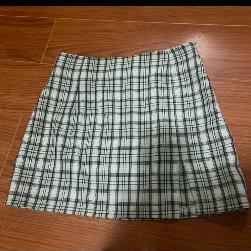 Princess Polly Black and White Plaid Pencil Skirt